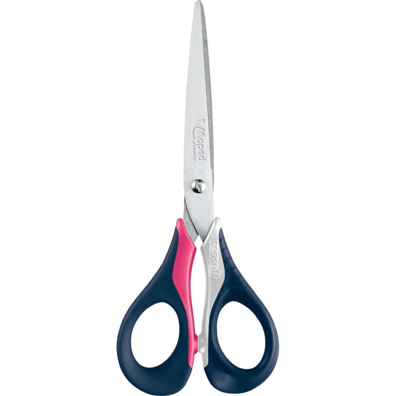 Maped ciseaux Sensoft 3D, pointu, 160 mm, droitier