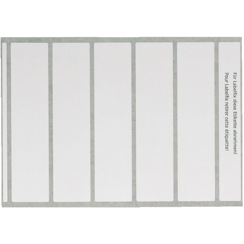 LEITZ étiquettes de marquage OrgacolorPlus, jet d'encre/laser, blanc, 46×195 mm