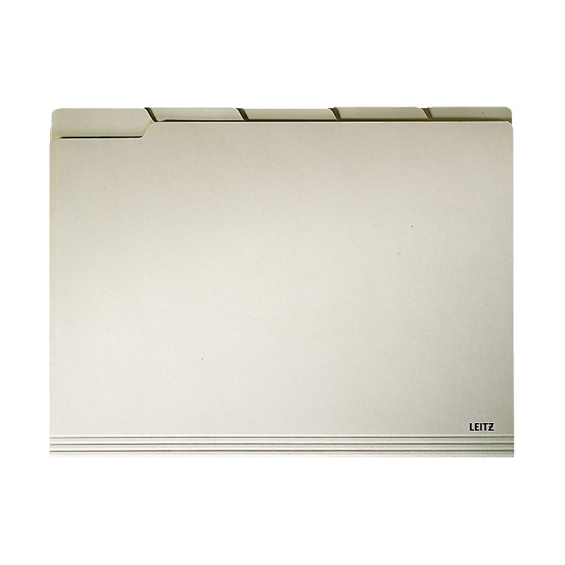 Leitz onglets A4, chamois, 100 pièces
