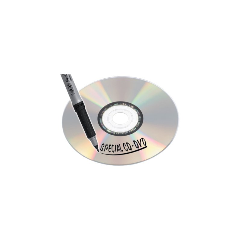 BIC Marqueur CD-/DVD-marker Marking Ultra Fine, permanent, noir, 0,7 mm