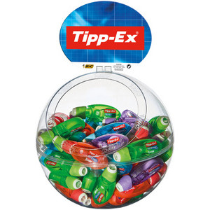 Tipp-Ex correctieroller Micro Tape Twist, draaibare kap, 5 mm, 60 stuks