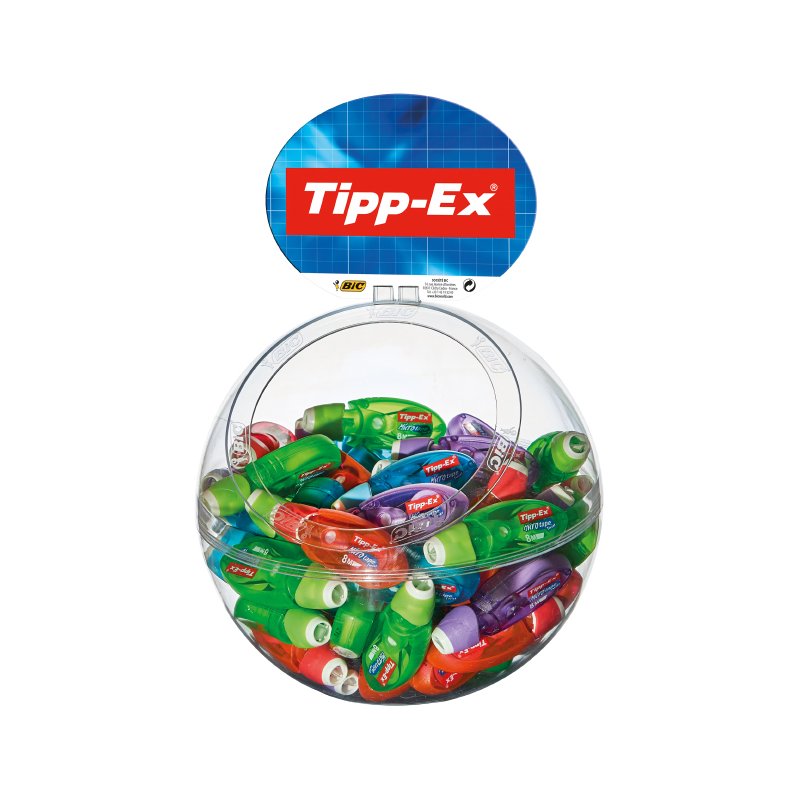 Tipp-Ex correctieroller Micro Tape Twist, draaibare kap, 5 mm, 60 stuks