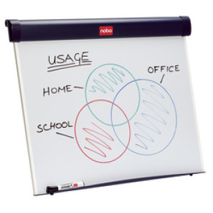 Nobo Bureaubordoptrekker Barracuda, magnethaftend, 67,5×55 cm