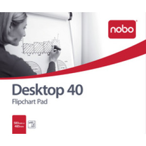 Nobo flipchart blok A1, 584×483 mm, wit, 40 vel