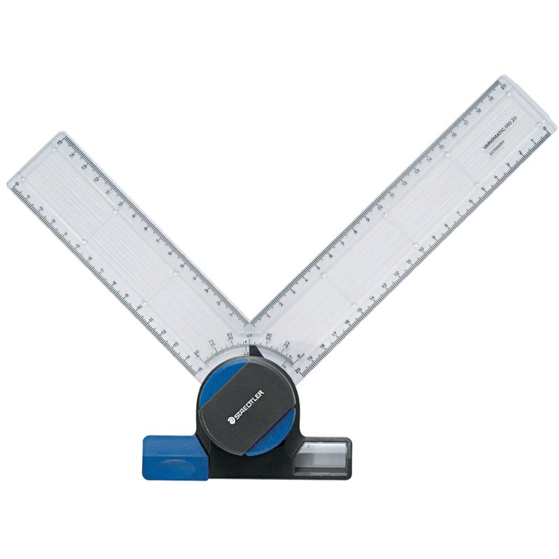 STAEDTLER Mars drawing head, for Mars drawing boards, one-handed operation, 15° graduated locking