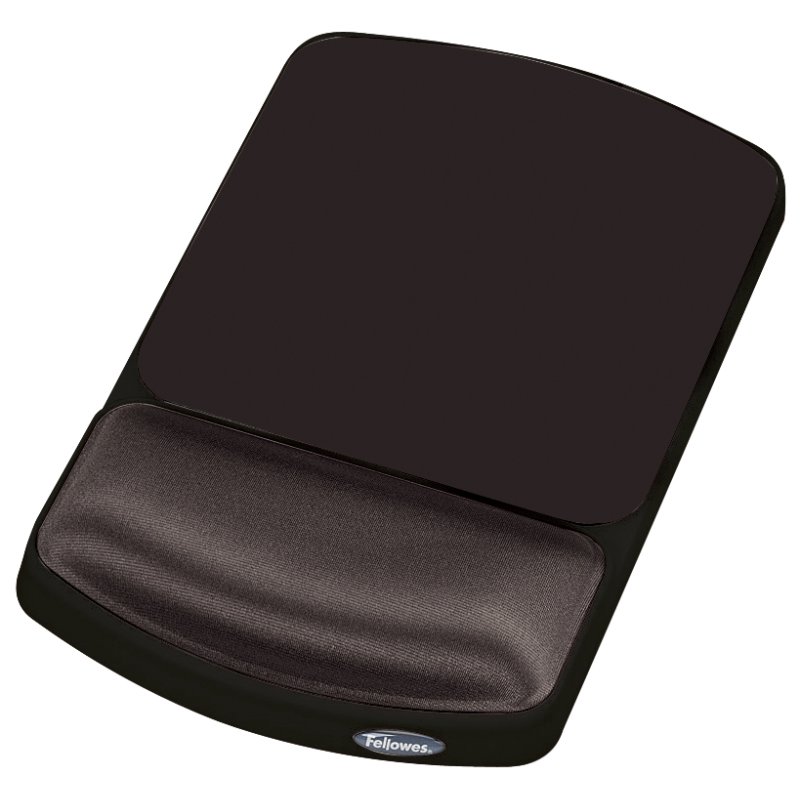 Fellowes polssteun Premium Gel met muismat, hoogteverstelbbaar, grafiet