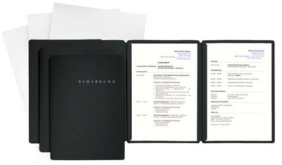 PAGNA sollicitatiemapset Special, A4, grijs, 3-delig