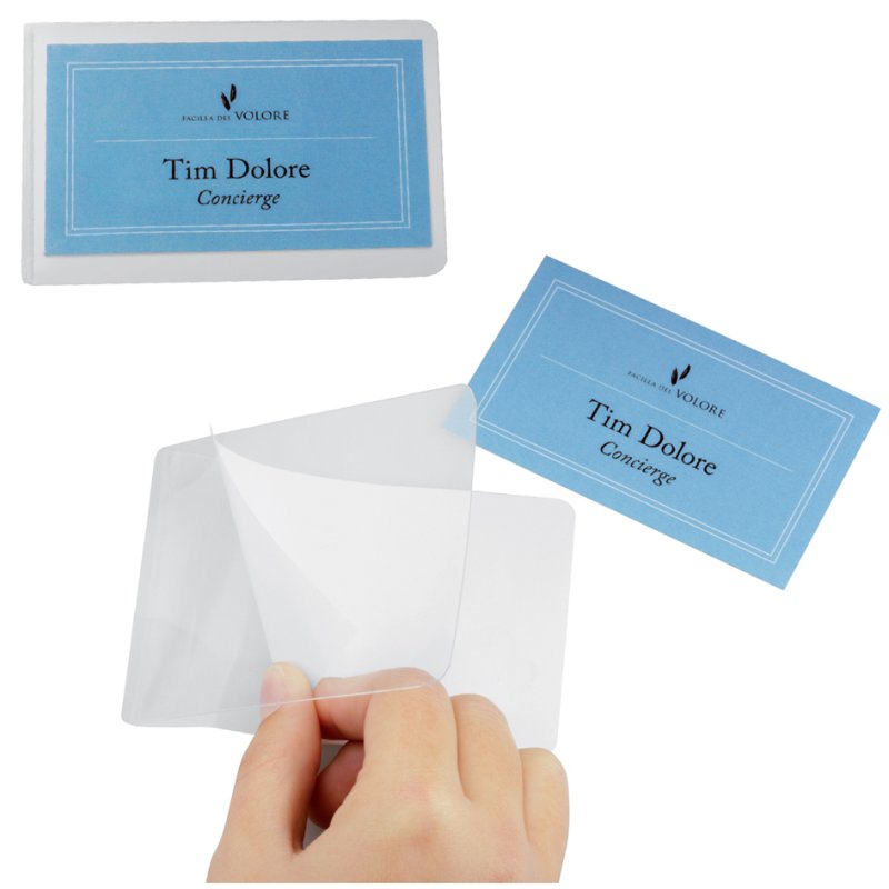 DURABLE film de laminage à froid SEAL IT, A4, transparent, 10 pièces