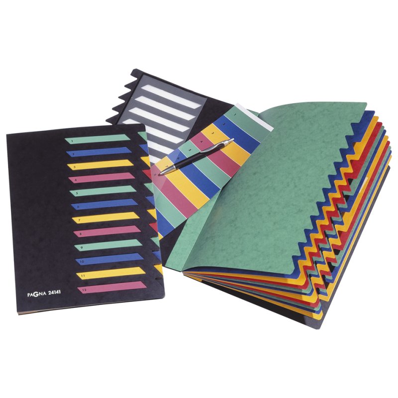 PAGNA trieur DESKORGANIZER, 12 compartiments, A4, noir