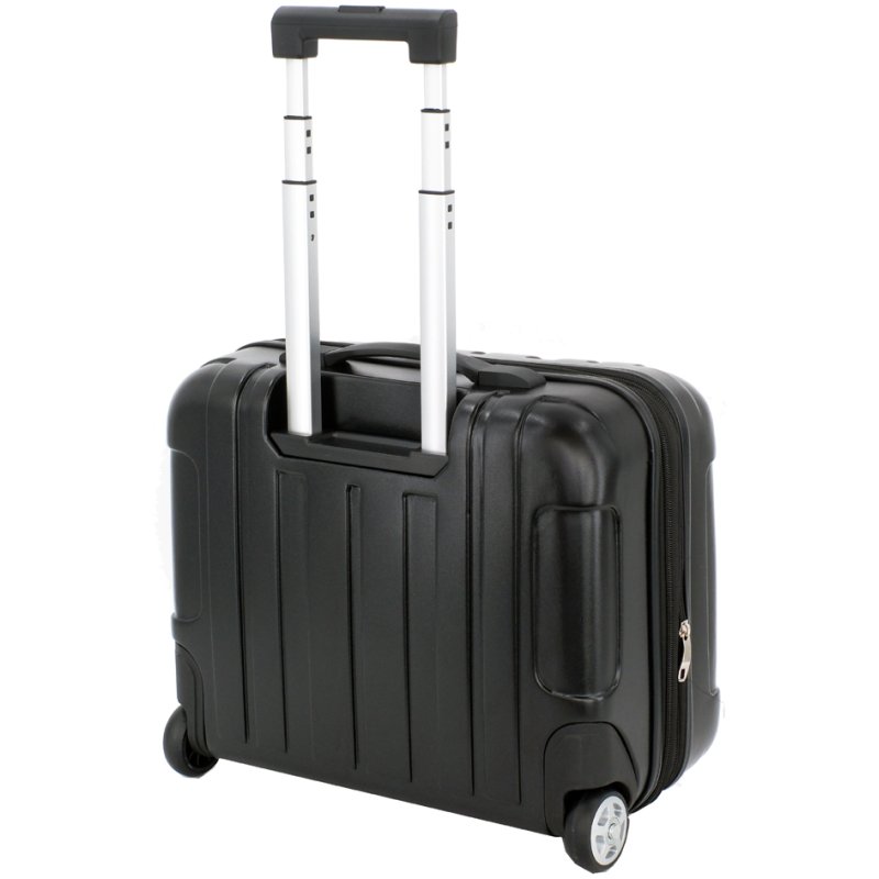 JSA handbagage trolley Business Overnight, zwart, ABS, 40 liter