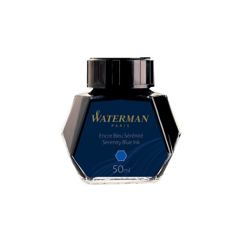 WATERMAN encre pour stylo plume, vert harmonie, 50 ml verre