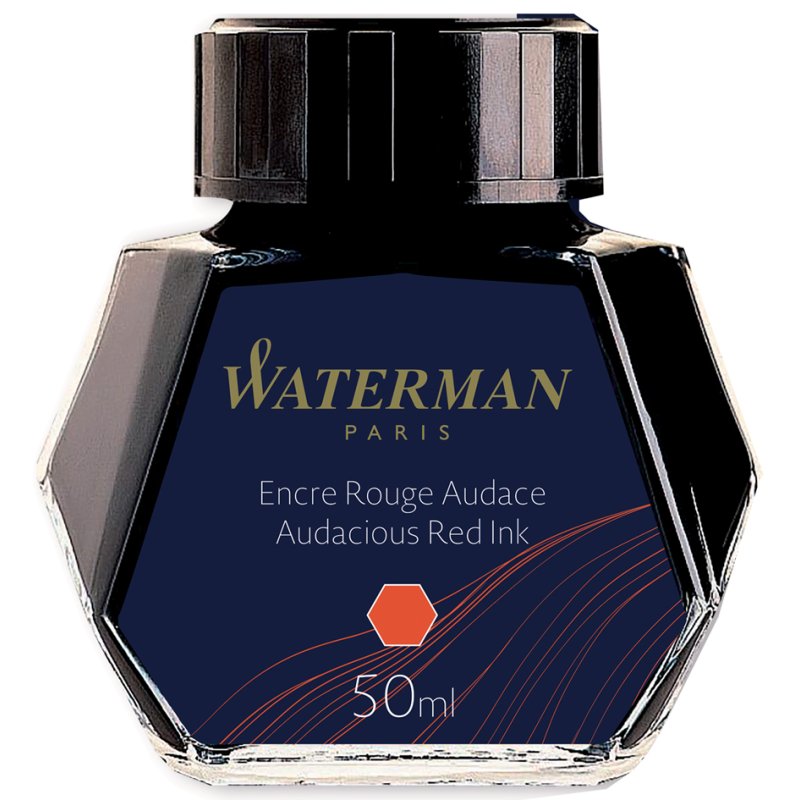 WATERMAN encre pour stylo plume, vert harmonie, 50 ml verre