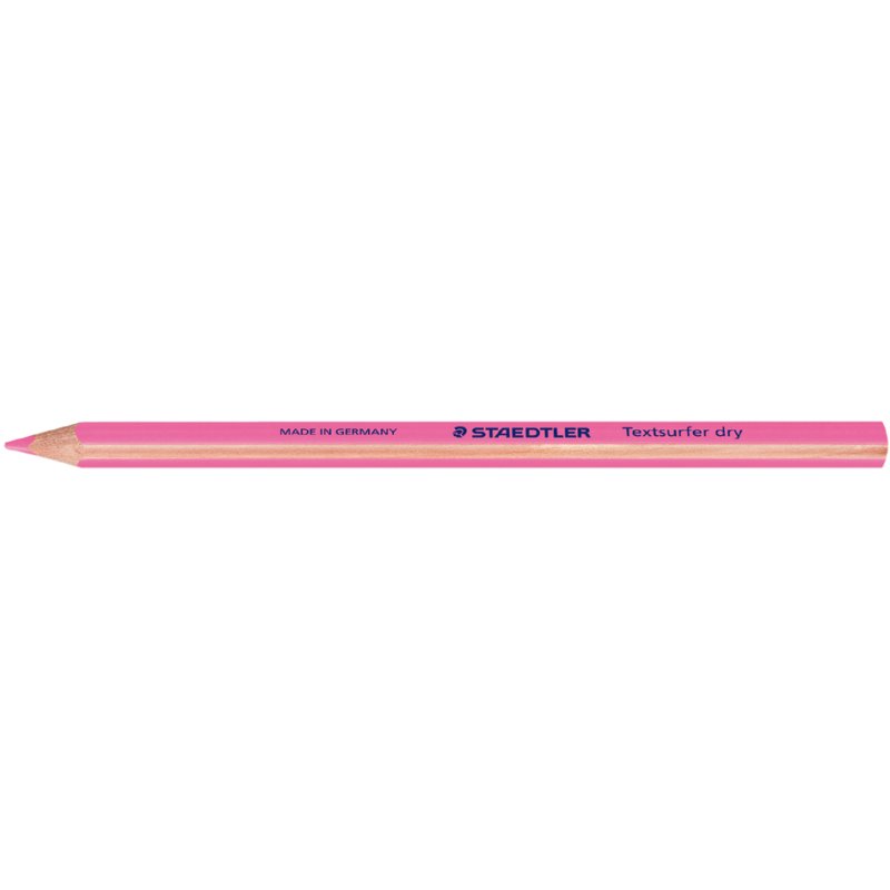 STAEDTLER Textsurfer marqueur de texte sec, rose, triangulaire, 4,0 mm