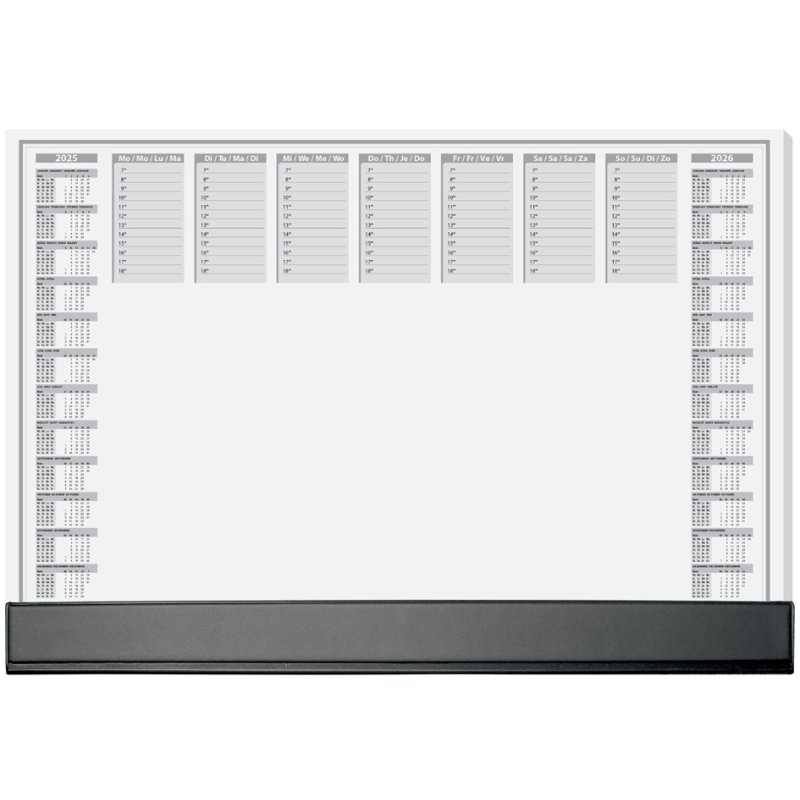 Sigel sous-main Office, 59×41 cm, calendrier 2 ans, 40 feuilles