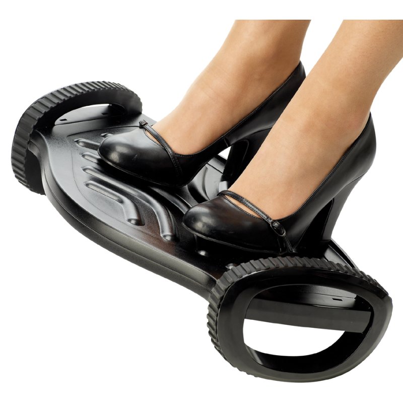 Fellowes SmartS footrest, tilt function, height adjustable, black