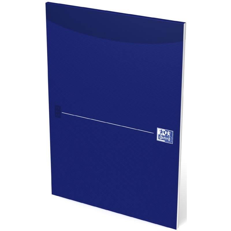 Oxford bloc-notes Original Blue A4, blanc, 50 feuilles