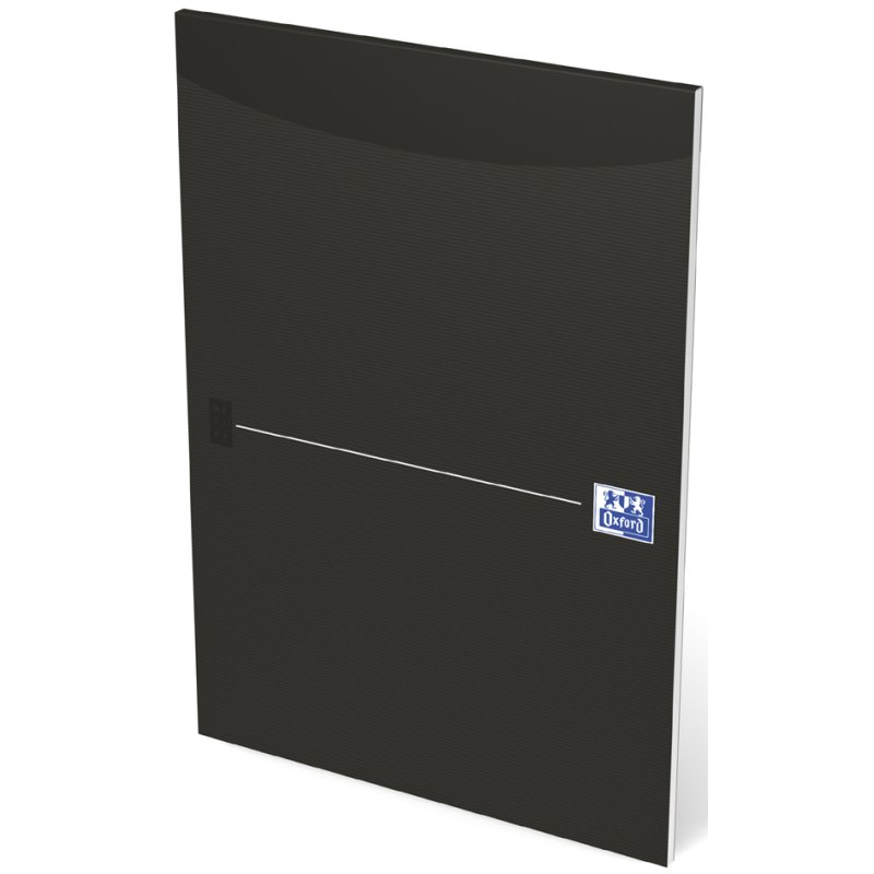 Oxford briefblok Smart Black A4, zwart, 50 vel