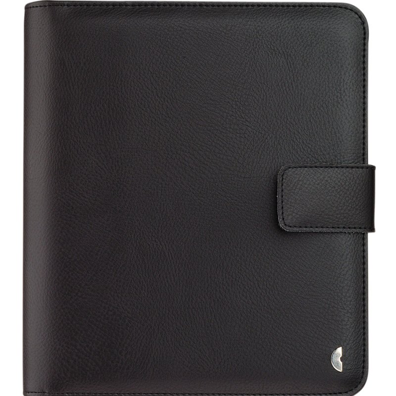 CHRONOPLAN agendaplanner Standard A5 Strak, kunstleder zwart, ringmechaniek, 190×240×40 mm