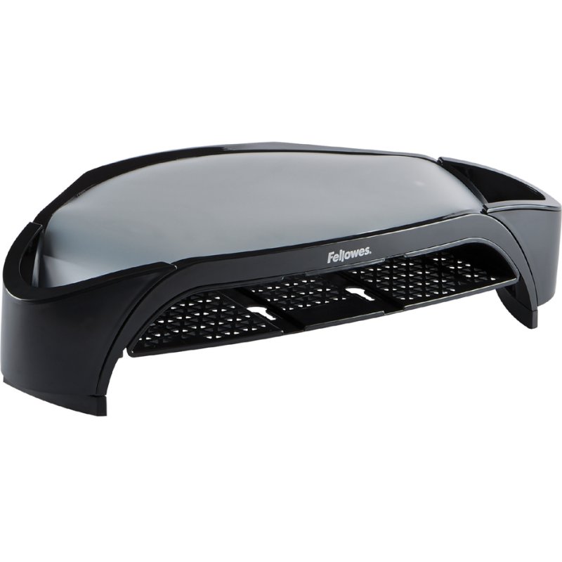Fellowes monitorstandaard Smart Suites Plus, hoogte verstelbaar 3 standen, zwart/zilver
