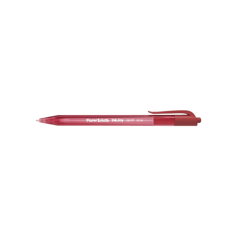 PAPER:MATE InkJoy 100 RT ballpoint pen, red, push button