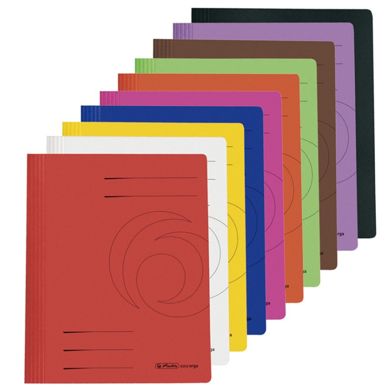 Herlitz sneldossier easyorga A4, lichtgroen, 240 g/m²
