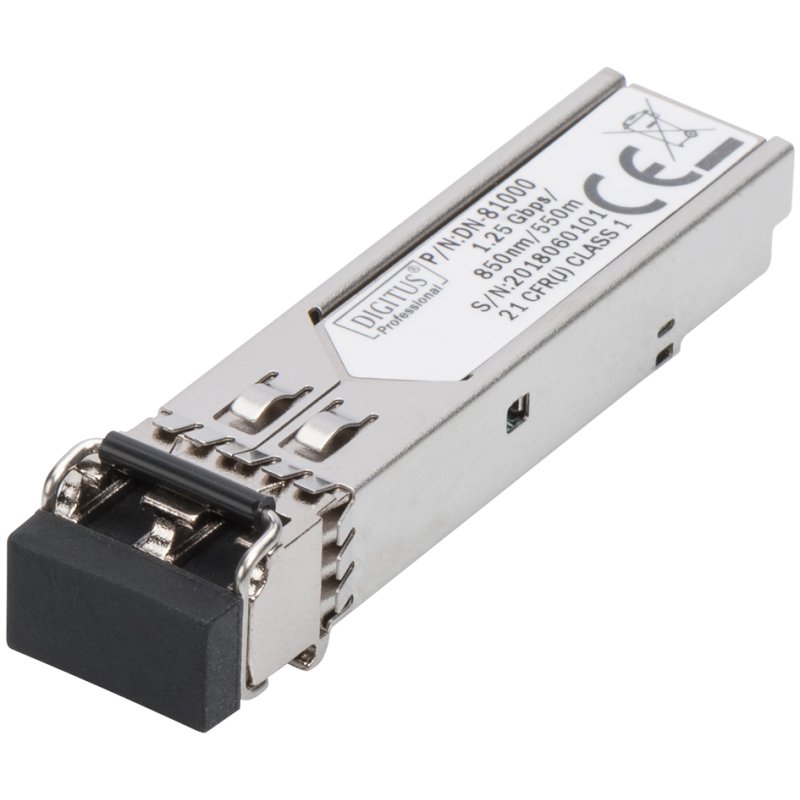 DIGITUS SFP module glasvezel LC duplex, multimode, 850 nm