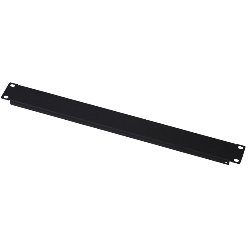 DIGITUS 19" blindpaneel, 2 HE, zwart RAL 9005, staalplaat