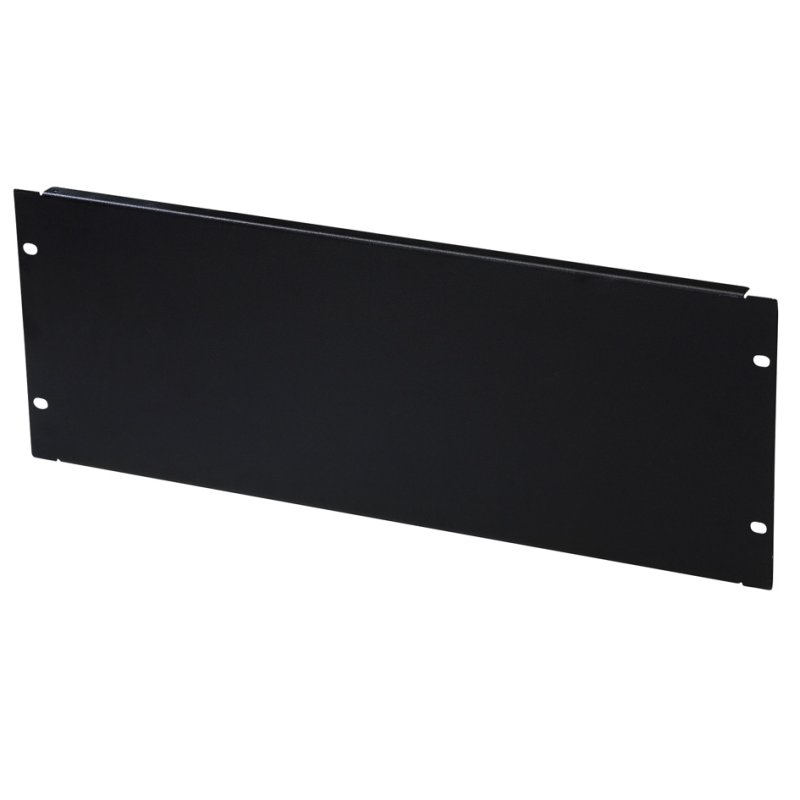 DIGITUS 19" blindpaneel, 2 HE, zwart RAL 9005, staalplaat
