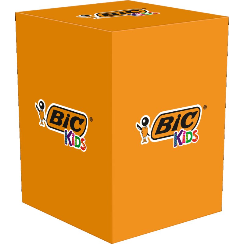 BIC KIDS kleurpotloden Evolution, 144 stuks, gekleurd gesorteerd