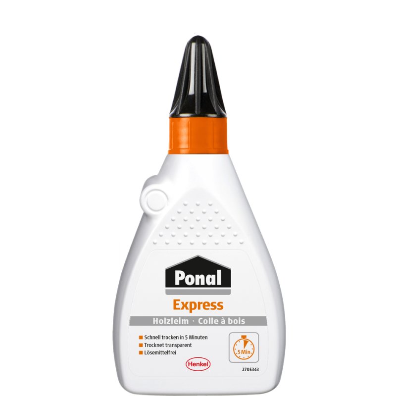 Ponal Express houtlijm, oplosmiddelvrij, 60 g