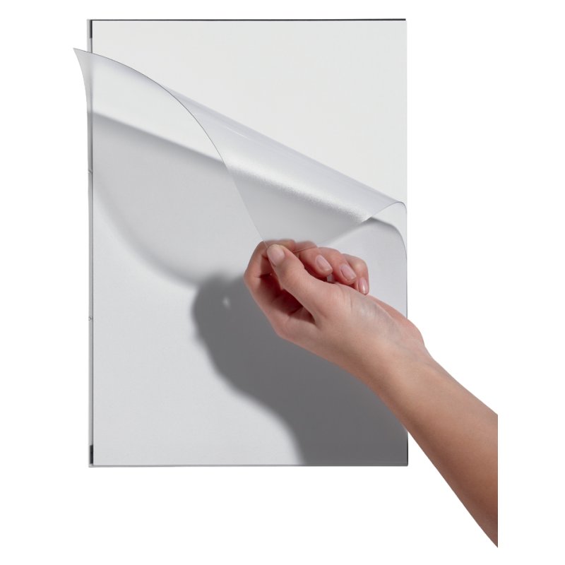 DURABLE porte-documents magnétique A4, transparent, 2 pièces