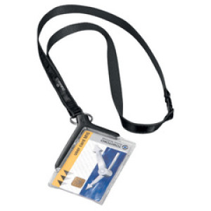 DURABLE naamkaarthouder CARD HOLDER DELUXE, acryl, 85×54 mm, 10 stuks
