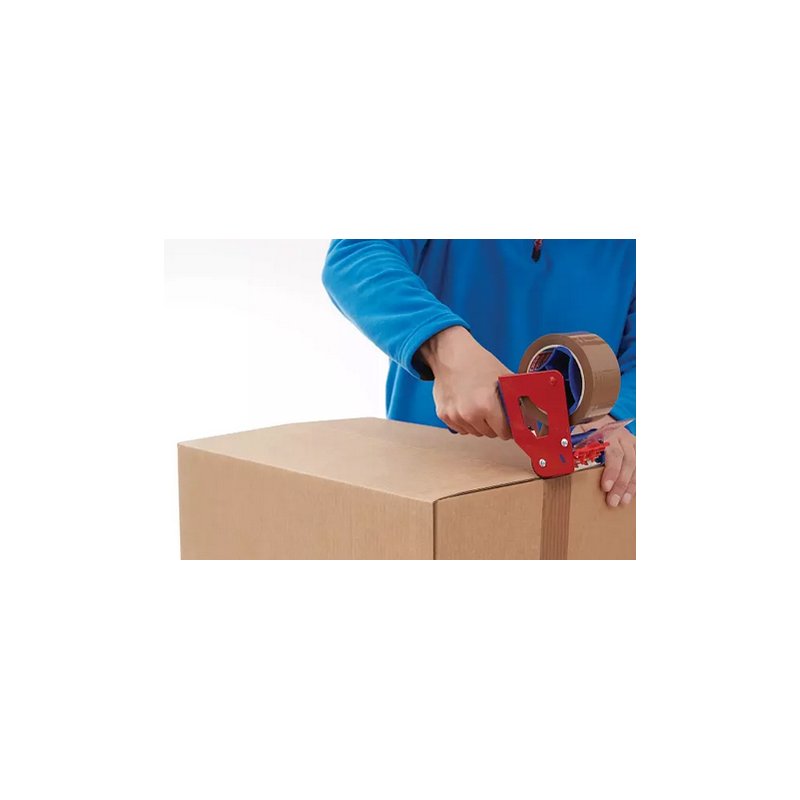 tesa tesapack ruban d'emballage PP, marron, 50 mm × 66 m, 6 pièces