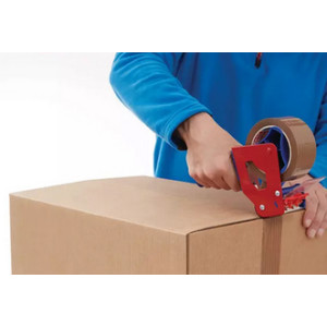tesa tesapack verpakkingstape PP, transparant, 50 mm × 66 m, 6 stuks