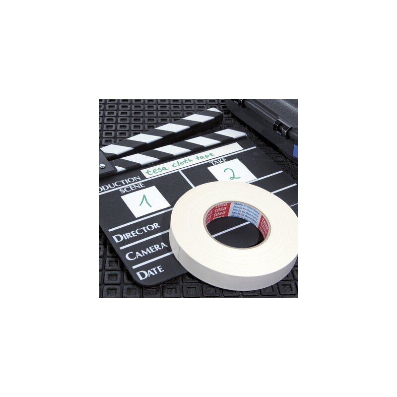 tesa gewebeband 4651 Premium, zwart, 25 mm × 50 m