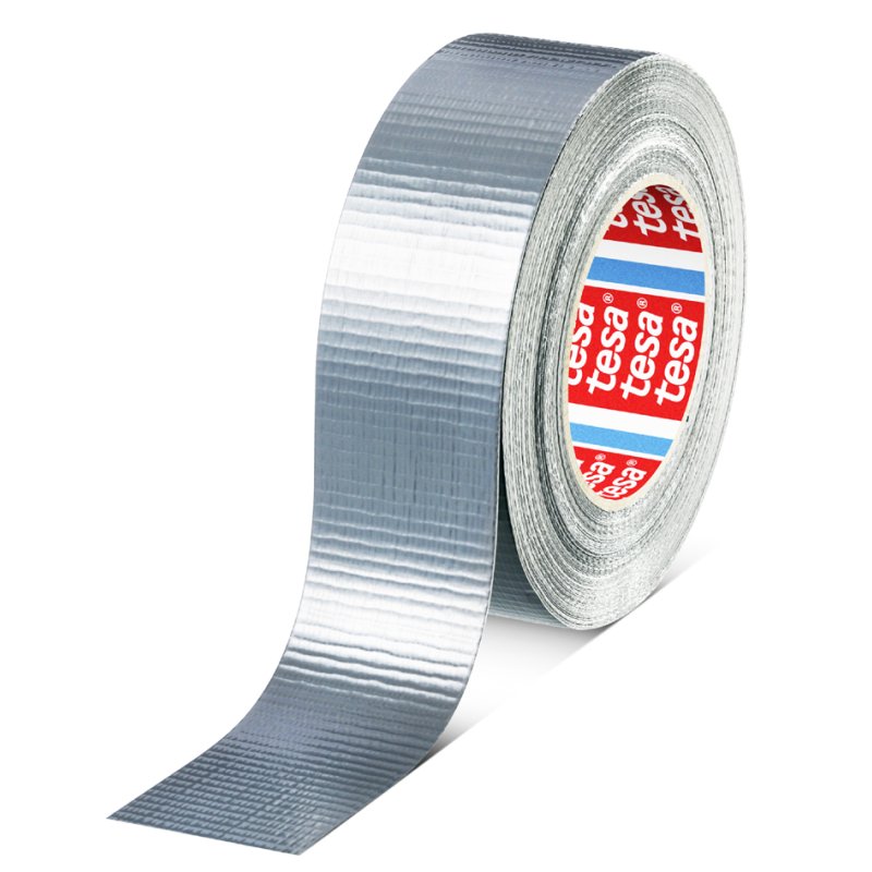 tesa ruban textile 4662, argent, 48 mm × 50 m