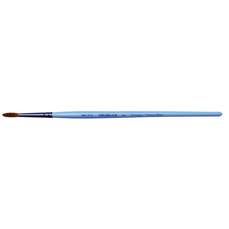 LEFRANC BOURGEOIS haarpenseel Pony, maat 16, blauw, 12 stuks