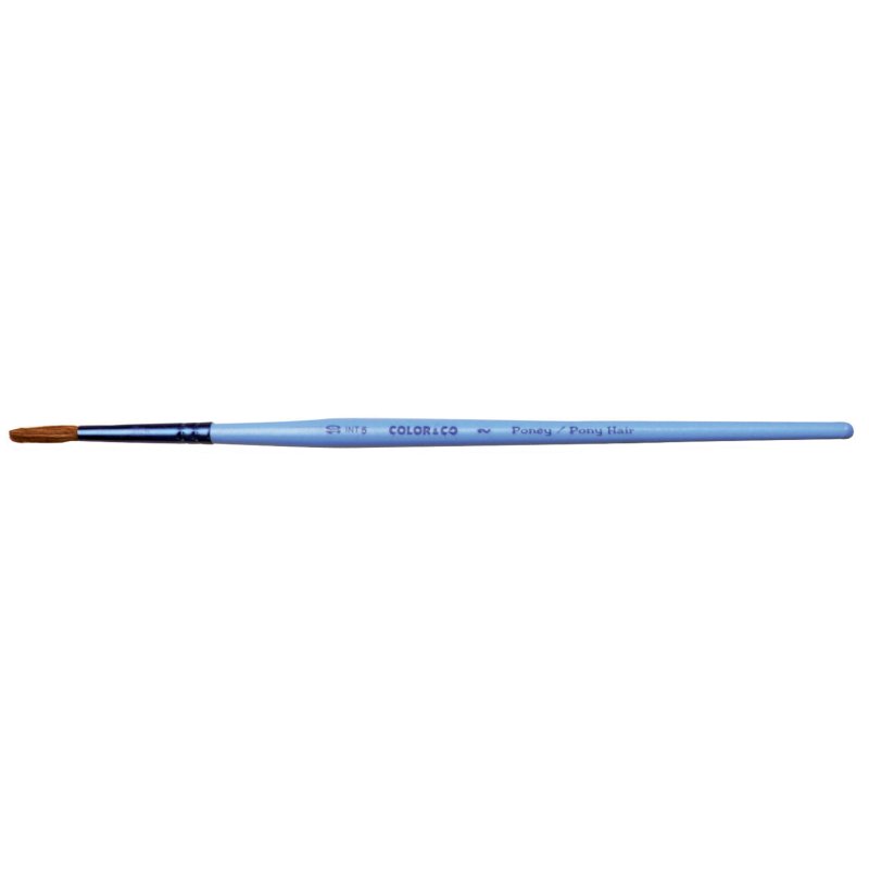 LEFRANC BOURGEOIS haarpenseel Pony, maat 16, blauw, 12 stuks