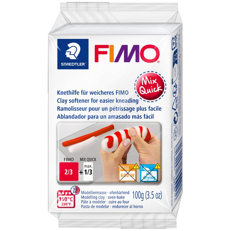 FIMO aide de malaxage Mix Quick, incolore, 100 g