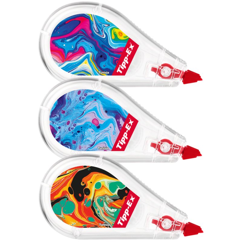 Tipp-Ex Mini Pocket Mouse Dekor correctieroller, 5 mm × 6 m, 40 stuks
