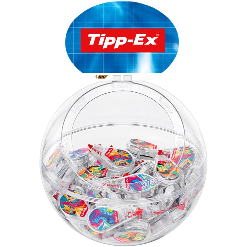 Tipp-Ex Mini Pocket Mouse Dekor correctieroller, 5 mm × 6 m, 40 stuks