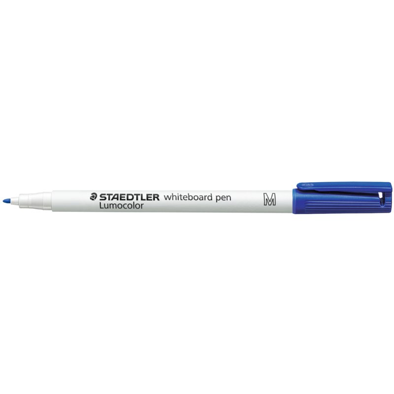 STAEDTLER Lumocolor marqueur tableau blanc 301, bleu, 1,0 mm