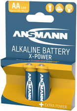 ANSMANN X-Power alkaline batterijen AA, 1,5V, 2 stuks