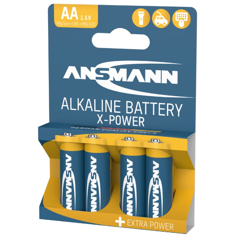 ANSMANN piles alcalines X-Power, AA, 1,5V, 20 pièces
