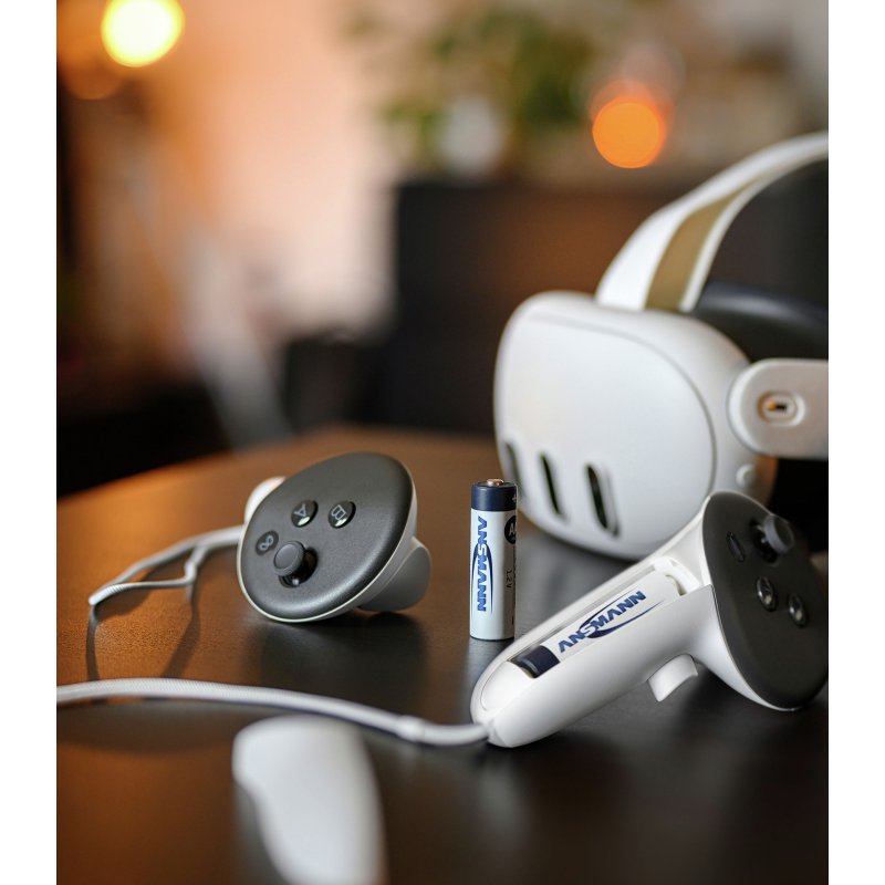 ANSMANN Piles rechargeables NiMH AA, 2100 mAh, 2 pièces