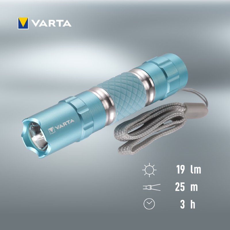 VARTA LED zaklamp Lipstick Light, inclusief AA batterij, 19 lumen