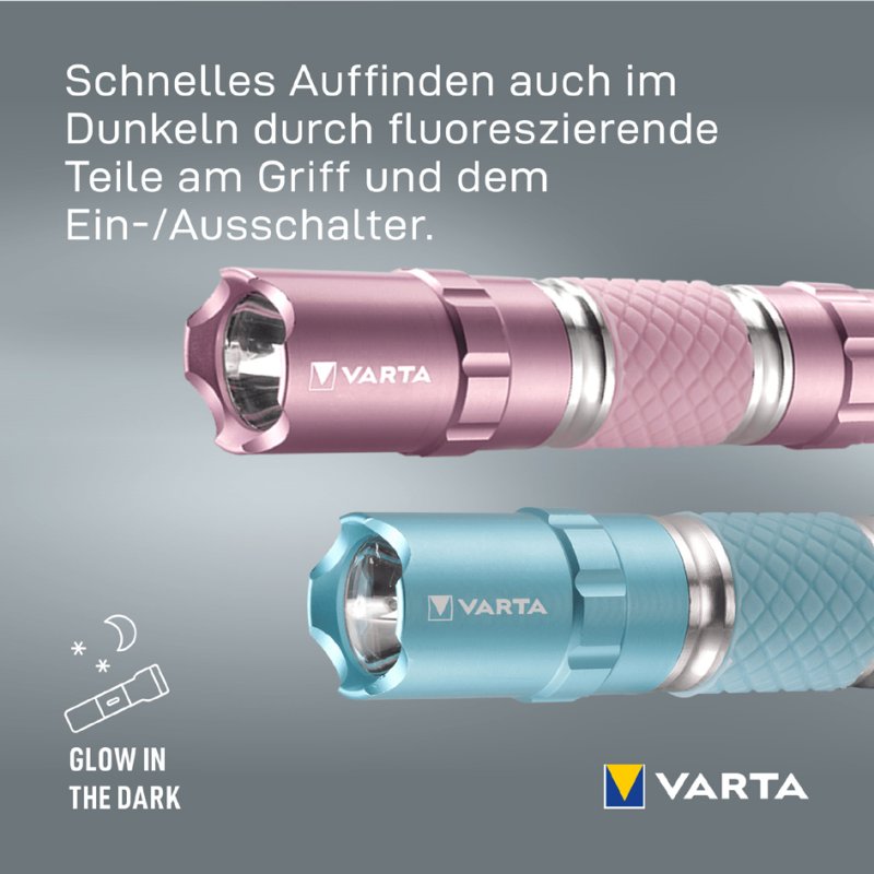 VARTA LED zaklamp Lipstick Light, inclusief AA batterij, 19 lumen