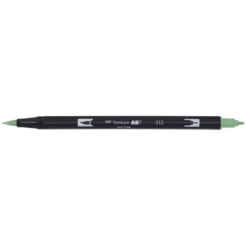 TOMBOW dubbelzijdige markeerstift, stoffige rozenbloem, 2 punten, 0,8-10 mm