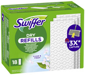 Swiffer droge vloerdoekjes, Febreze geur, navulverpakking, 72 stuks