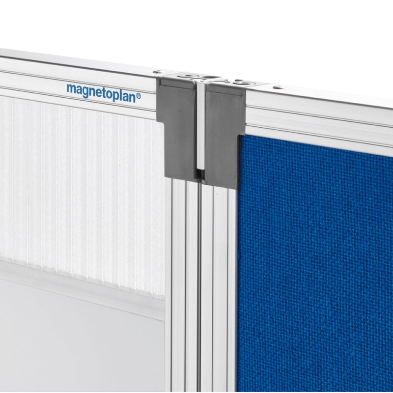 magnetoplan cloison de séparation Acryl, semi-transparent, 1000×500×1800 mm